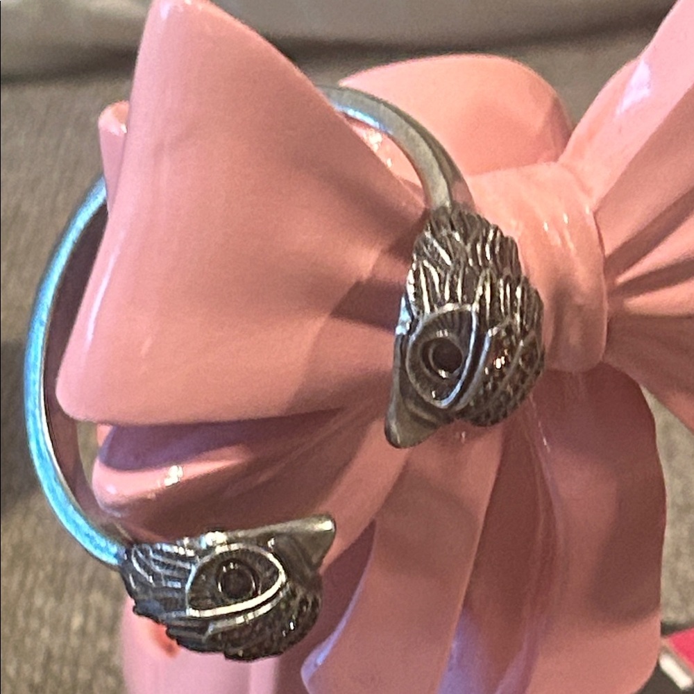 Kurt Geiger London Signature Eagle Bangle Bracelet. Lil crystals STATEMENT